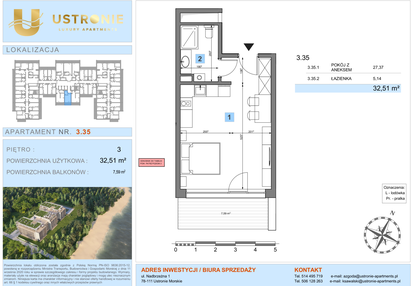 Mieszkanie w inwestycji: Ustronie Luxury Apartments