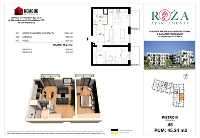 Mieszkanie w inwestycji: Apartamenty Róża