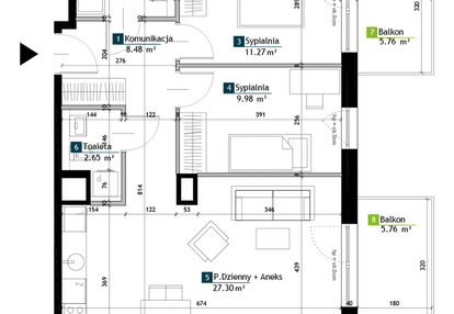 Mieszkanie w inwestycji: Viva Cité
