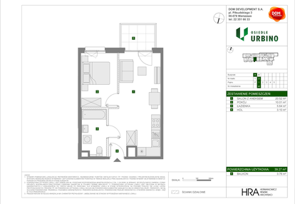 Mieszkanie w inwestycji: Osiedle Urbino etap 4.1