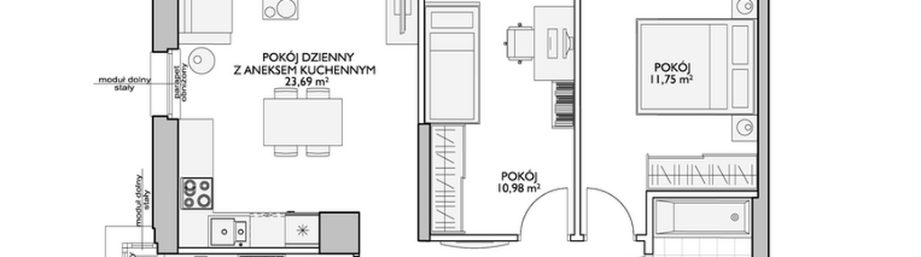 Mieszkanie w inwestycji: Wiszące Ogrody
