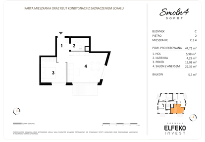 Mieszkanie w inwestycji: Smolna 4