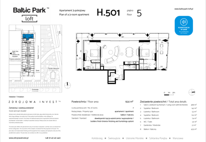 Mieszkanie w inwestycji: Baltic Park Loft