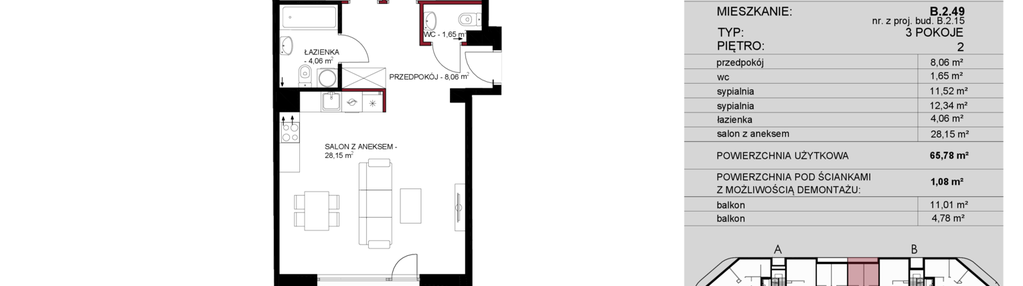 Mieszkanie w inwestycji: Letnicka Residence