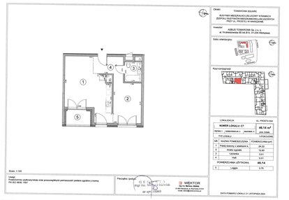Mieszkanie w inwestycji: Towarowa Square