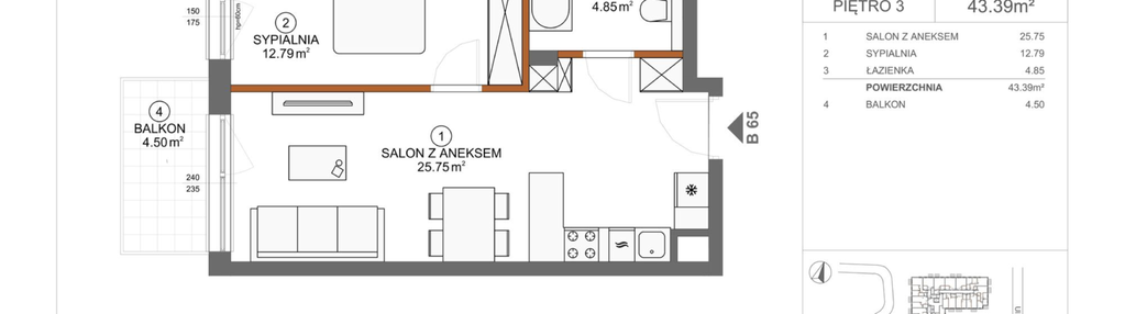Mieszkanie w inwestycji: Apartamenty Rusałki