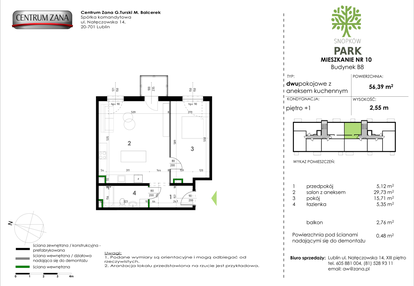 Mieszkanie w inwestycji: Snopków Park