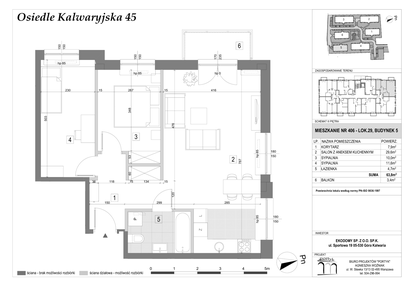 Mieszkanie w inwestycji: Osiedle Kalwaryjska 45