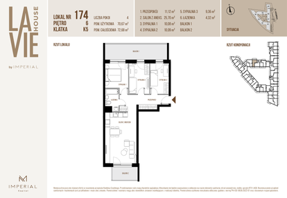 Mieszkanie w inwestycji: La Vie House