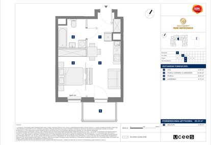Mieszkanie w inwestycji: Apartamenty Park Matecznego Etap 1