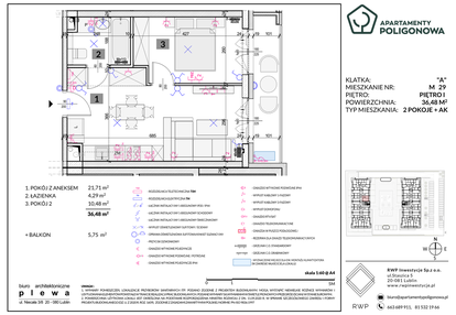 Mieszkanie w inwestycji: Apartamenty Poligonowa etap 5