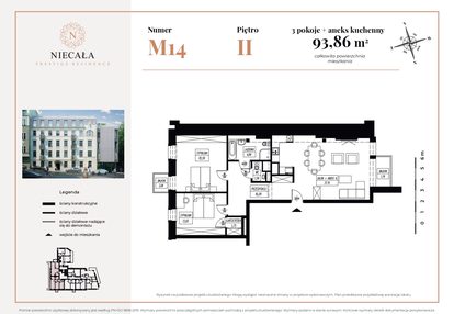 Mieszkanie w inwestycji: Niecała Prestige Residence