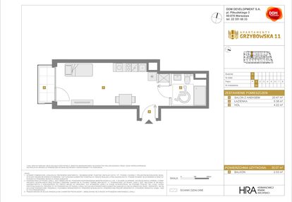 Mieszkanie w inwestycji: Apartamenty Grzybowska 11