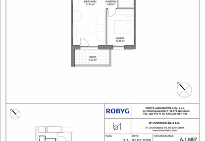 Mieszkanie w inwestycji: Kobieli 4