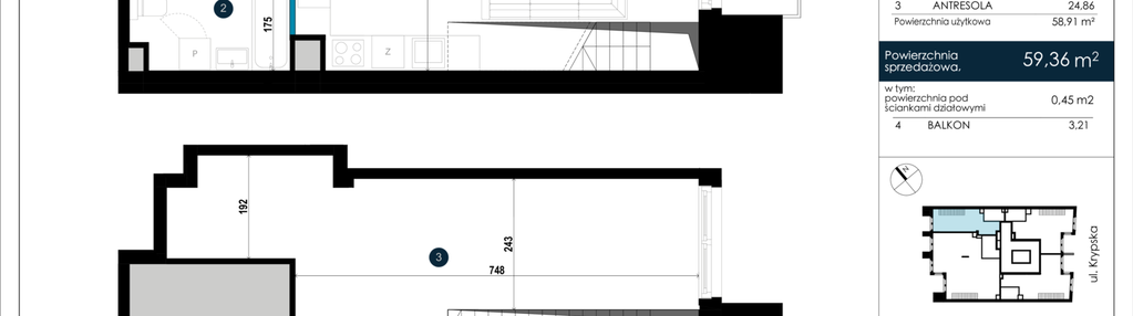 Mieszkanie w inwestycji: Krypska 33