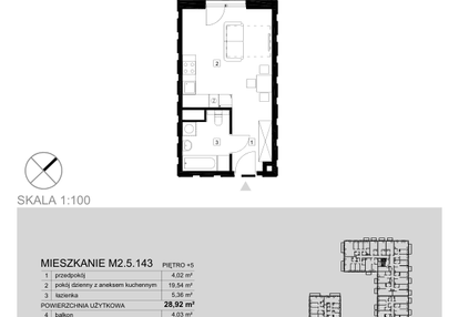 Mieszkanie w inwestycji: Modern Helenów