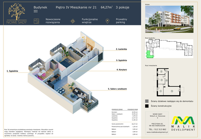 Mieszkanie w inwestycji: Nowe Sady III