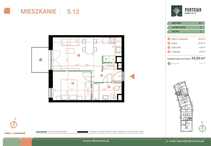 Mieszkanie w inwestycji: Casa Feliz Portowa II