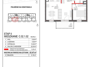 Mieszkanie w inwestycji: Apartamenty Ostródzka II
