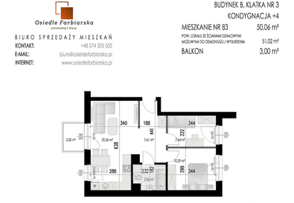 Mieszkanie w inwestycji: Osiedle Farbiarska