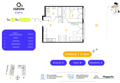 Mieszkanie w inwestycji: Osiedle Ozon etap VIII