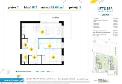 Mieszkanie w inwestycji: Let's Sea Baltic Park II