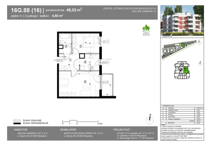 Mieszkanie w inwestycji: Zielone Zamienie X