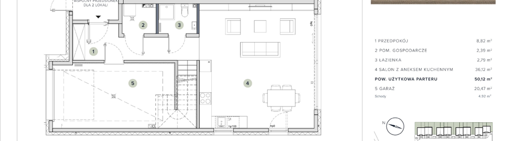 Dom w inwestycji: Oaza Kosmatki