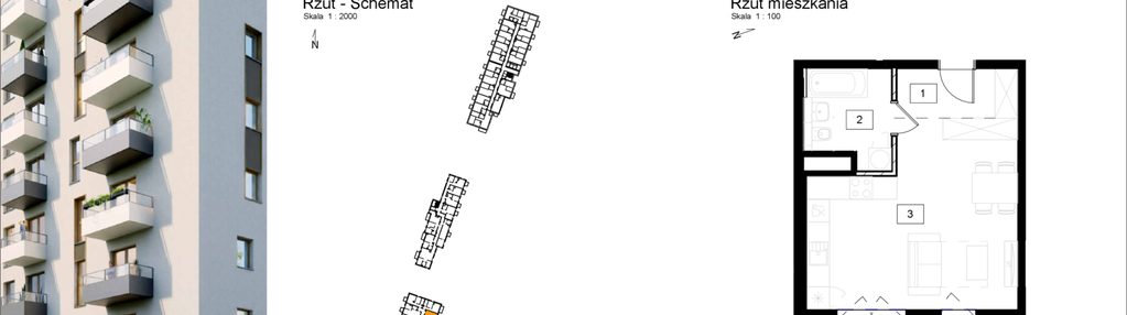 Mieszkanie w inwestycji: Osiedle Kochanowskiego - Gliwice
