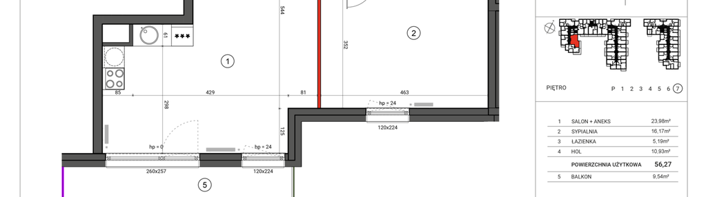 Mieszkanie w inwestycji: Ursus Vita - bud. D