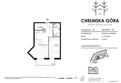 Mieszkanie w inwestycji: Chełmska Góra