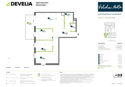 Mieszkanie w inwestycji: Vilda Arte