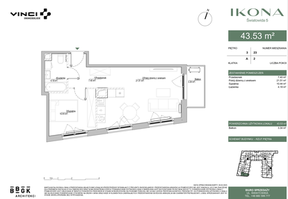 Mieszkanie w inwestycji: IKONA Światowida 5