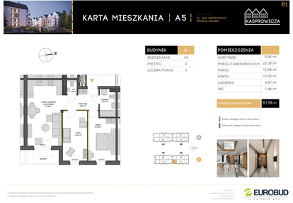 Mieszkanie w inwestycji: Osiedle Kasprowicza