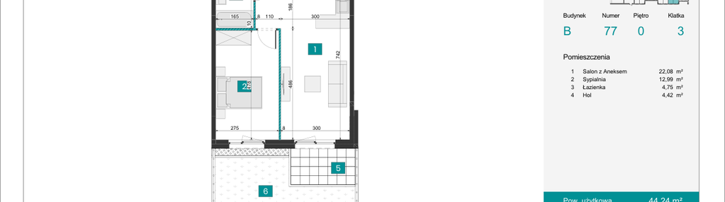 Mieszkanie w inwestycji: Błońska Enklawa