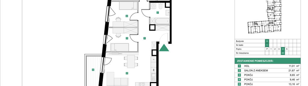 Mieszkanie w inwestycji: Osiedle Międzyleska - etap III