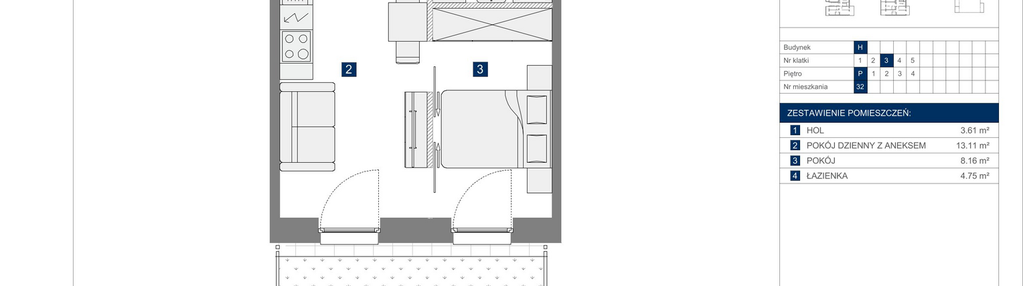 Mieszkanie w inwestycji: Apartamenty Park Matecznego Etap 2.2