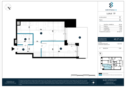 Mieszkanie w inwestycji: Krypska 33