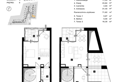 Mieszkanie w inwestycji: Cisha Apartamenty Dziwnów
