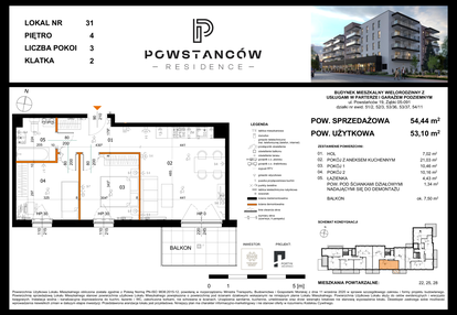 Mieszkanie w inwestycji: Powstańców Residence