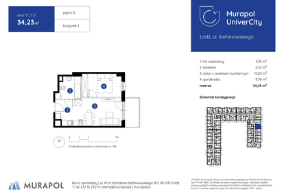 Mieszkanie w inwestycji: Murapol UniverCity