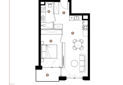 Mieszkanie w inwestycji: Apartamenty Reytana bud. F