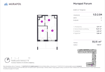 Mieszkanie w inwestycji: Murapol Forum
