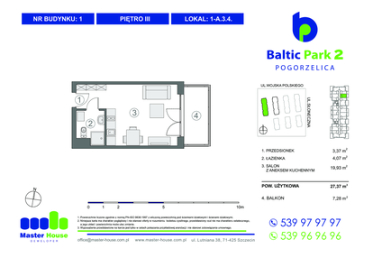 Mieszkanie w inwestycji: Baltic Park 2 Pogorzelica bud. 1 i 2