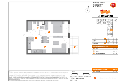 Mieszkanie w inwestycji: Hubska 100