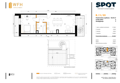 Mieszkanie w inwestycji: SPOT