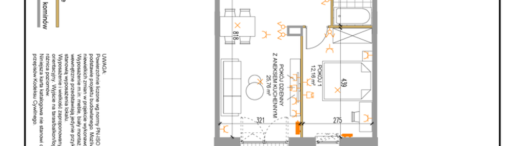 Mieszkanie w inwestycji: Na Skarpie