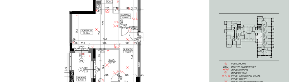Mieszkanie w inwestycji: Wspólnota Mieszkaniowa Gajowa 72