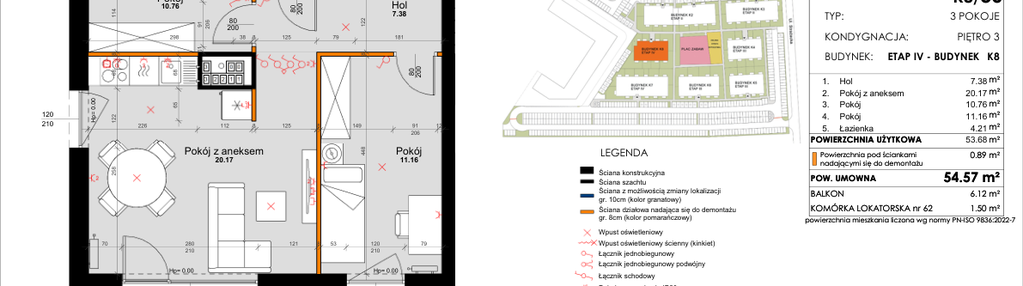 Mieszkanie w inwestycji: Kleszczewo Park - etap IV