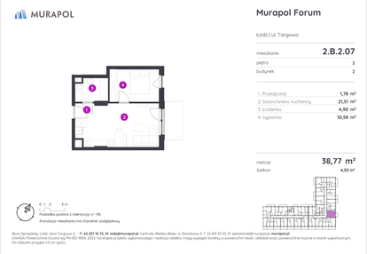 Mieszkanie w inwestycji: Murapol Forum